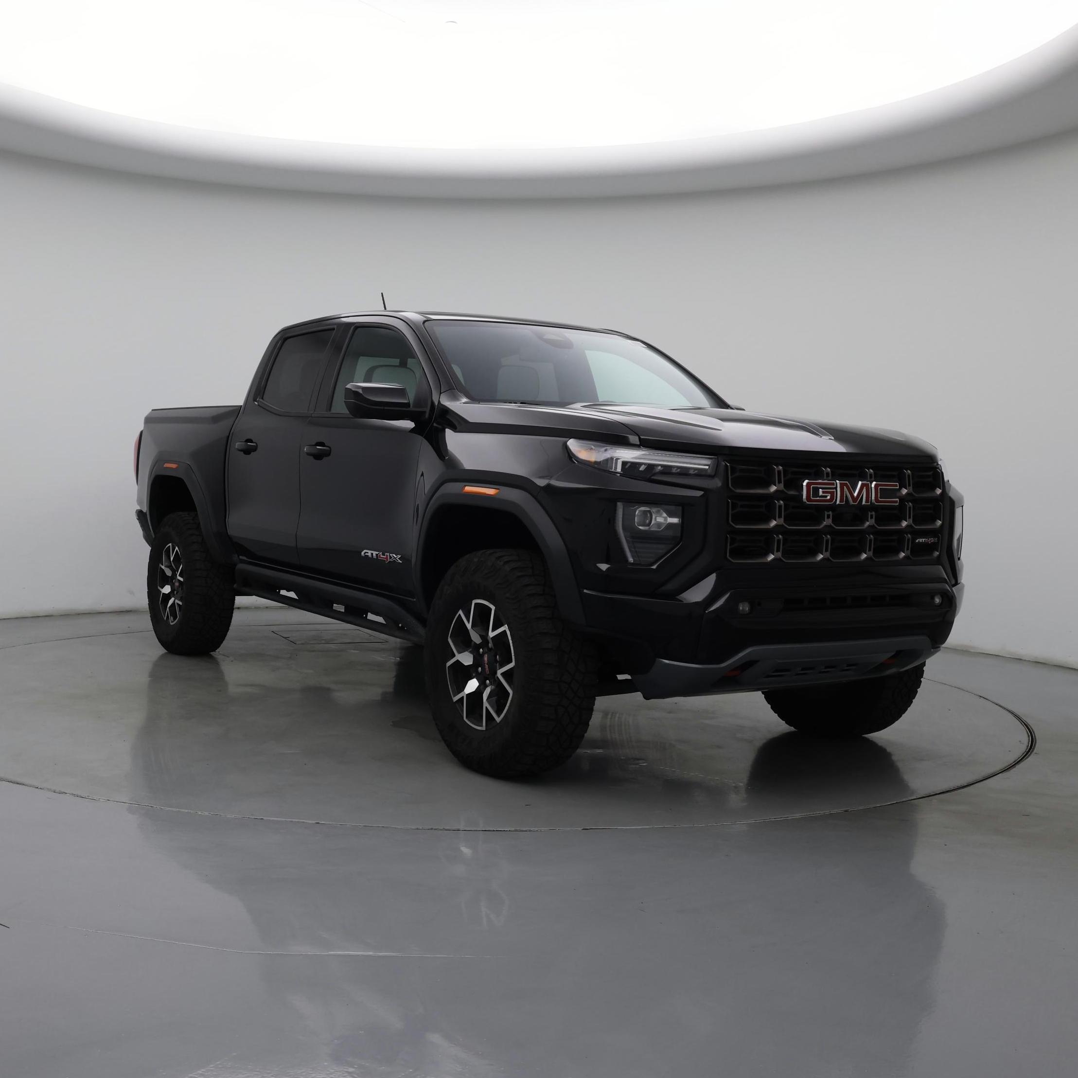 Gray 2024 GMC Canyon Pickup Truck Four-Wheel Drive Automatic