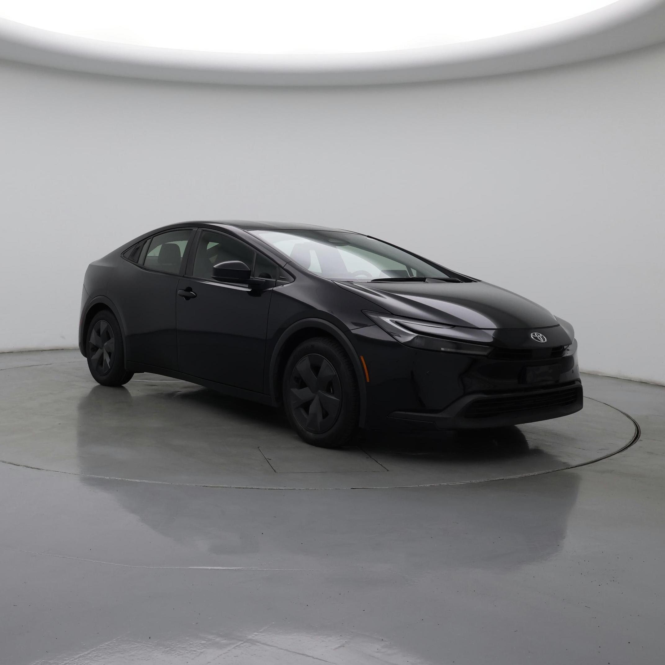 Black 2025 Toyota Prius Hatchback Front-Wheel Drive Automatic