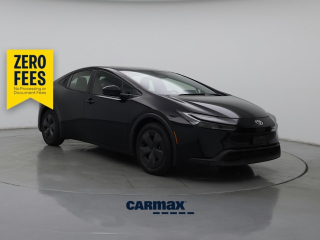 Black 2025 Toyota Prius Hatchback Front-Wheel Drive Automatic