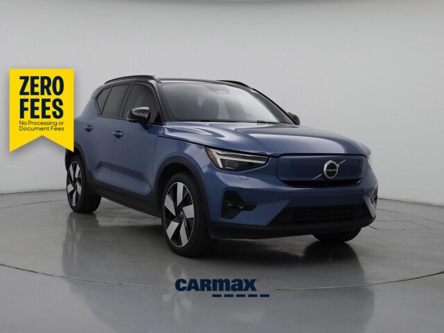 Blue 2023 Volvo XC40 Recharge SUV / Crossover All-Wheel Drive Automatic