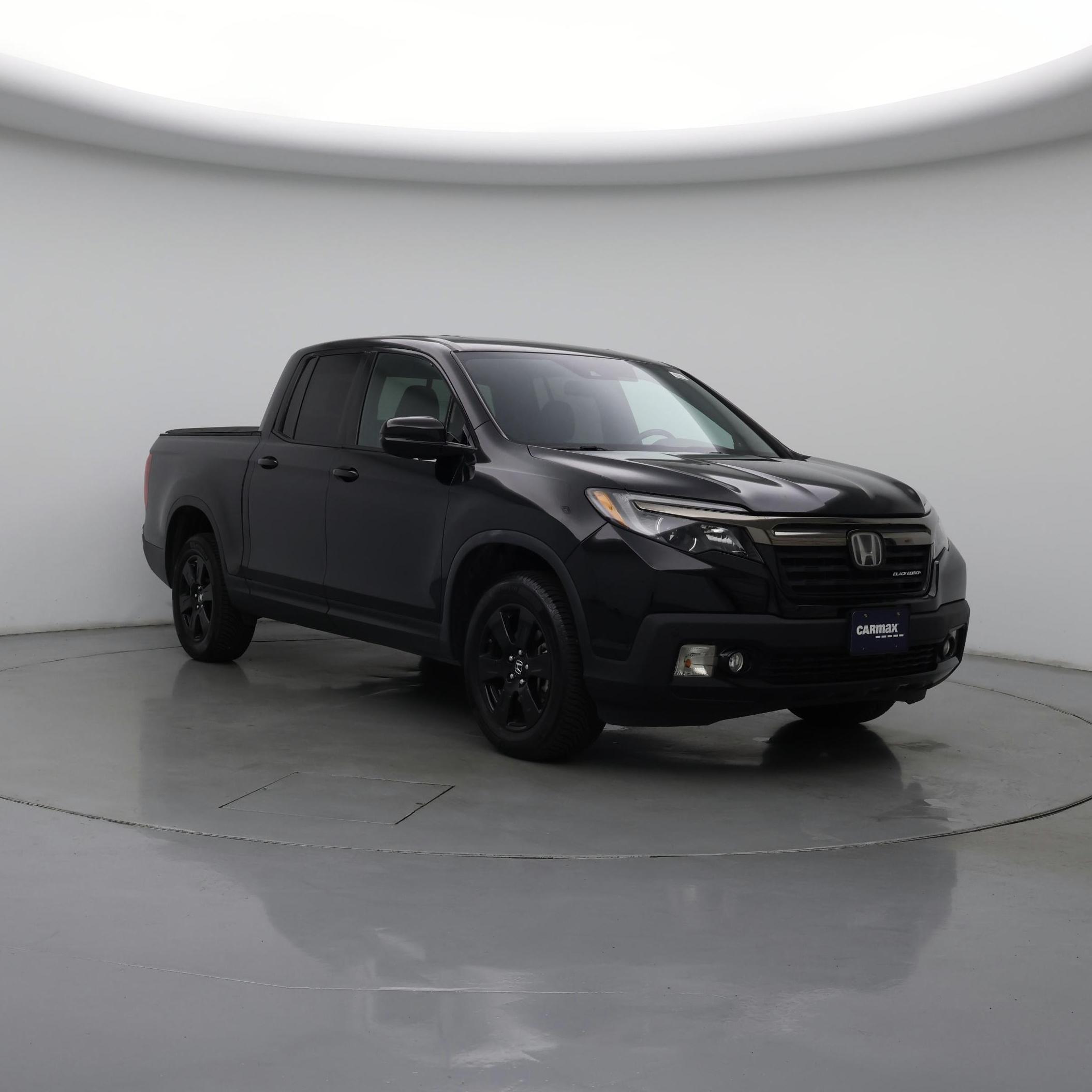 Black 2019 Honda Ridgeline Pickup Truck All-Wheel Drive Automatic