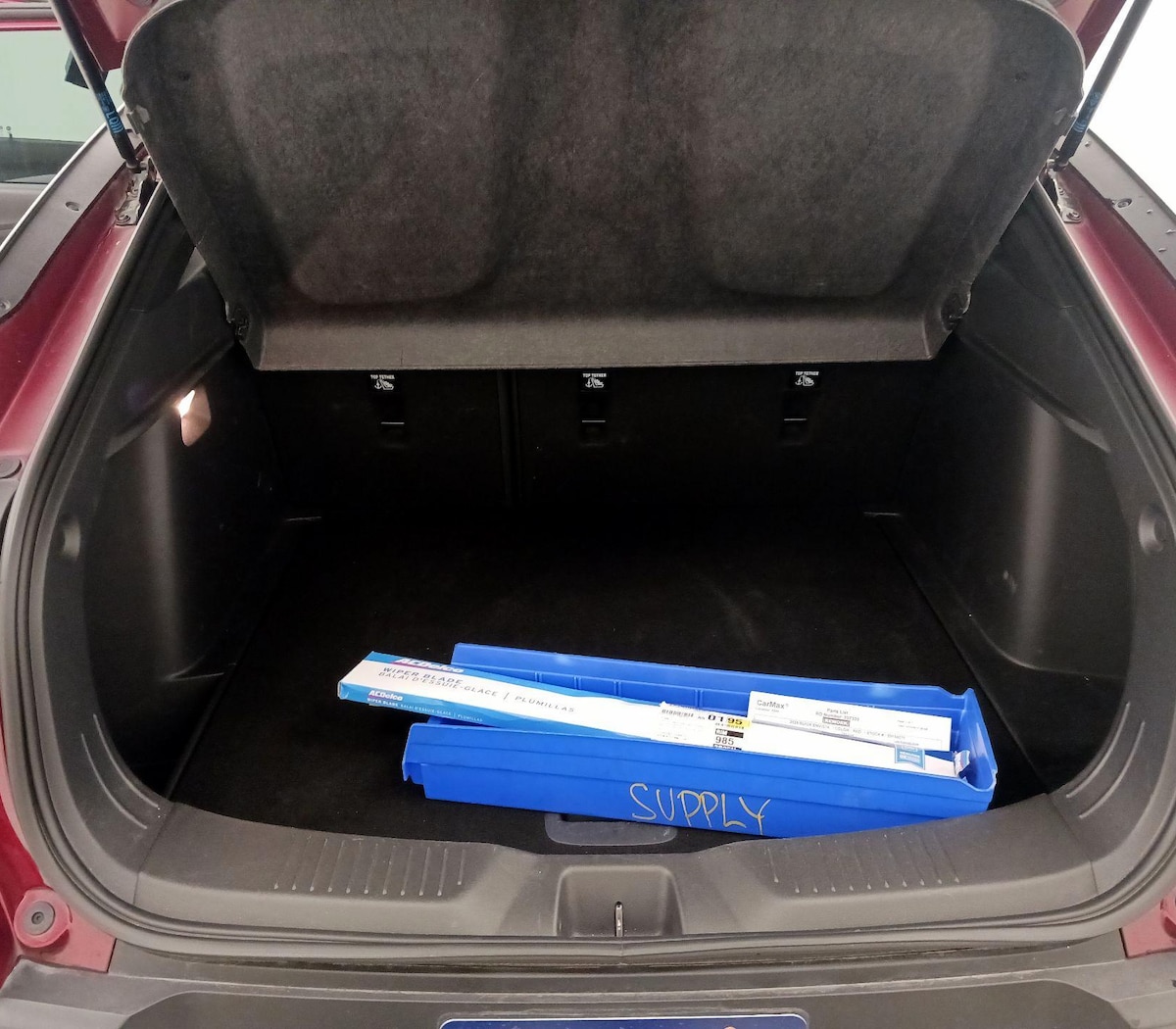 Trunk/Cargo (Seats Up)