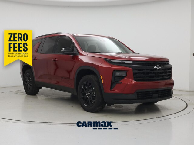 Red 2025 Chevrolet Traverse SUV / Crossover Front-Wheel Drive Automatic