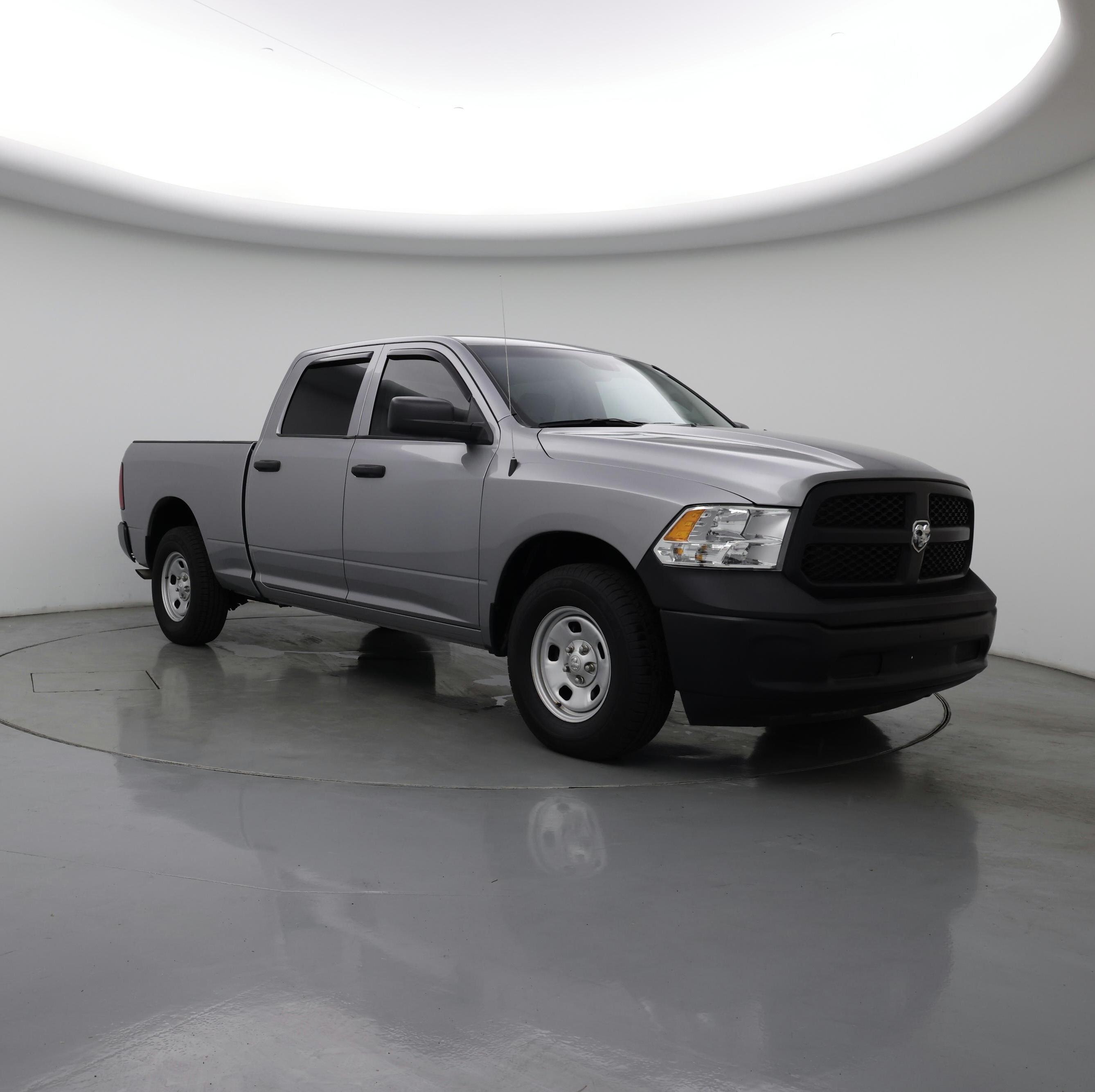 Silver 2023 RAM 1500 Pickup Truck Four-Wheel Drive Automatic