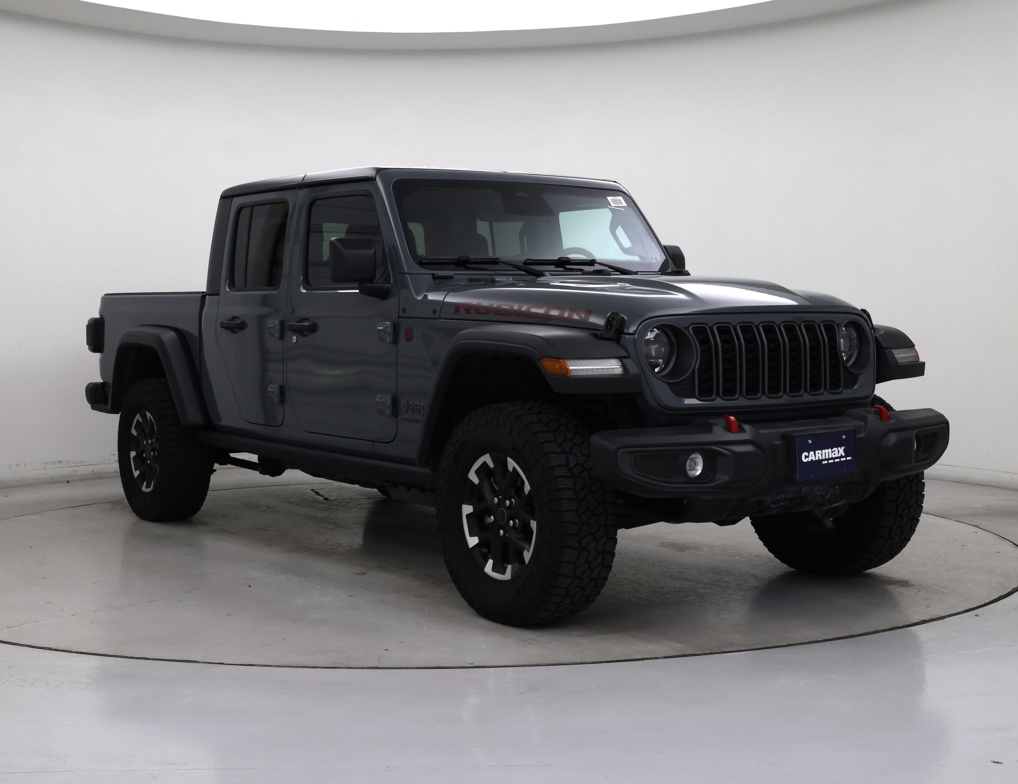 Gray 2026 Jeep Gladiator Pickup Truck Four-Wheel Drive Automatic