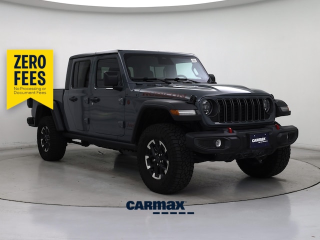 Gray 2026 Jeep Gladiator Pickup Truck Four-Wheel Drive Automatic