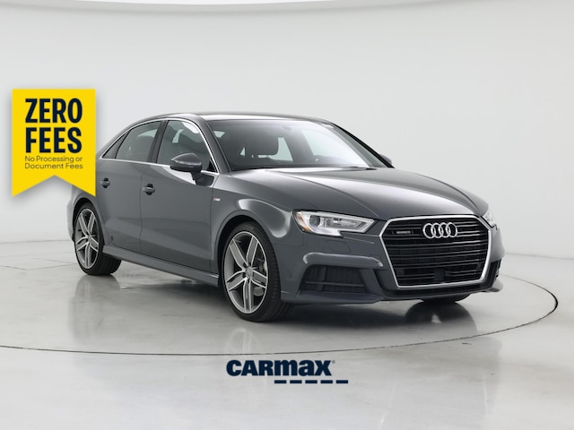 Gray 2017 Audi A3 Sedan All-Wheel Drive Automatic