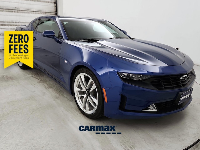 Blue 2021 Chevrolet Camaro Coupe Rear-Wheel Drive Automatic