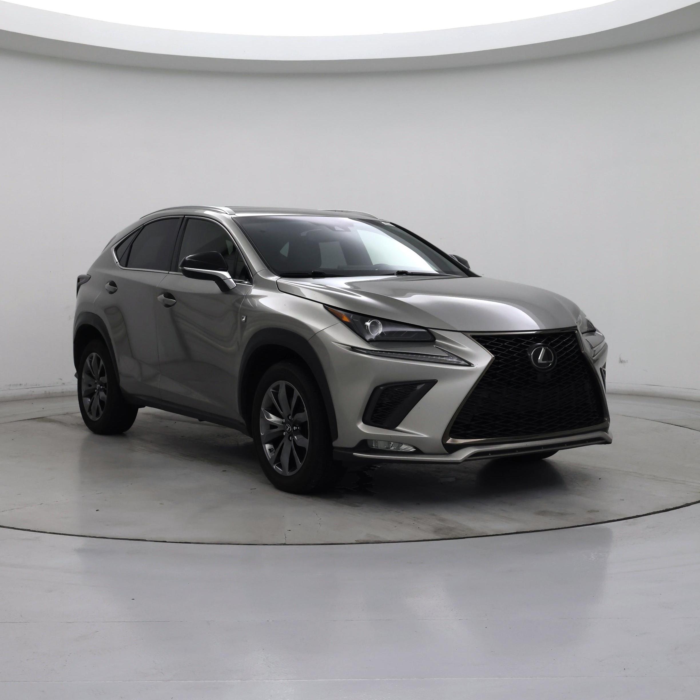 Silver 2018 Lexus NX SUV / Crossover Front-Wheel Drive Automatic