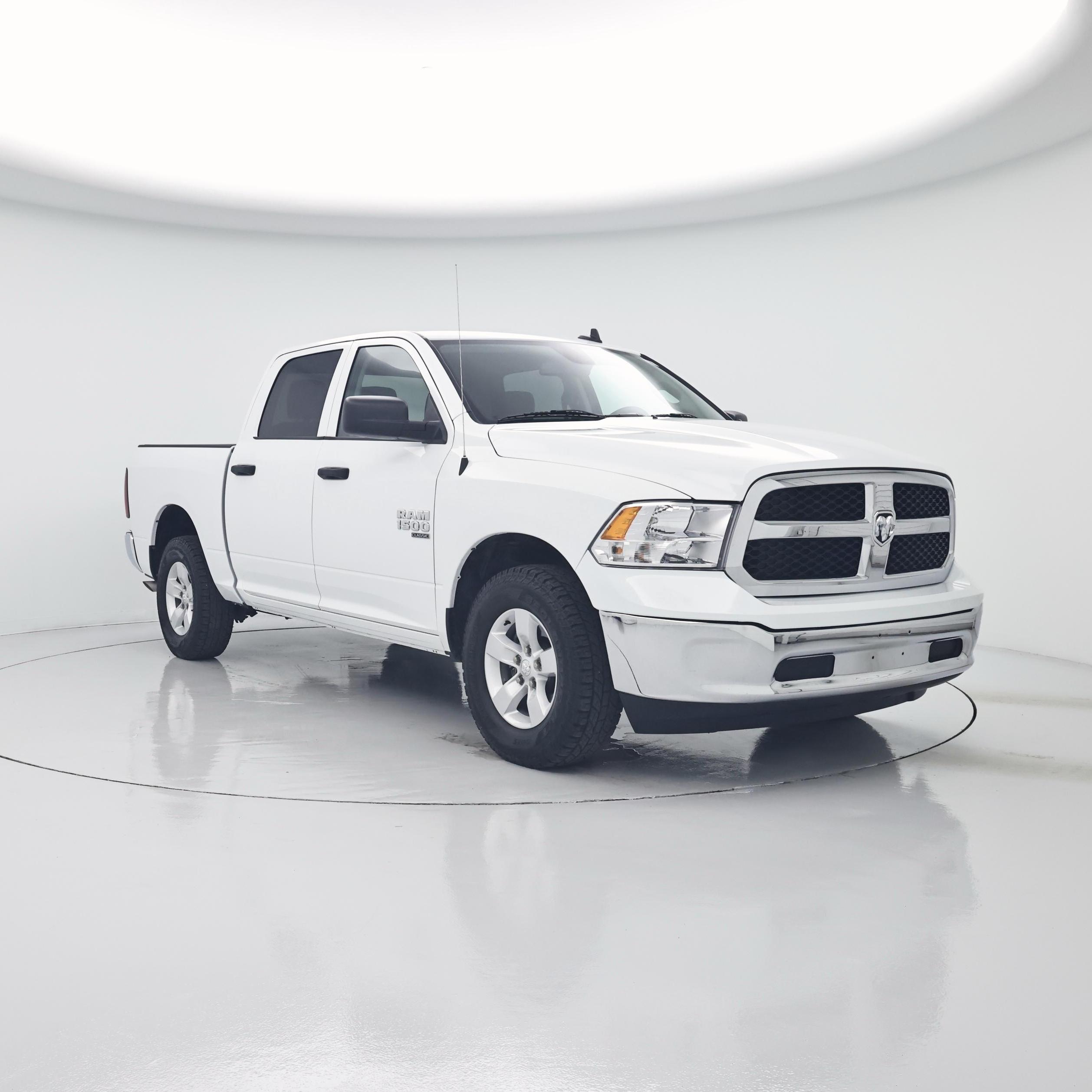 White 2023 RAM 1500 Pickup Truck Four-Wheel Drive Automatic