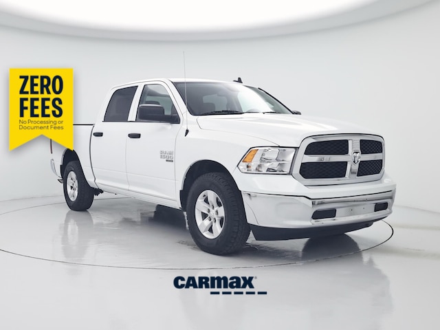 White 2023 RAM 1500 Pickup Truck Four-Wheel Drive Automatic