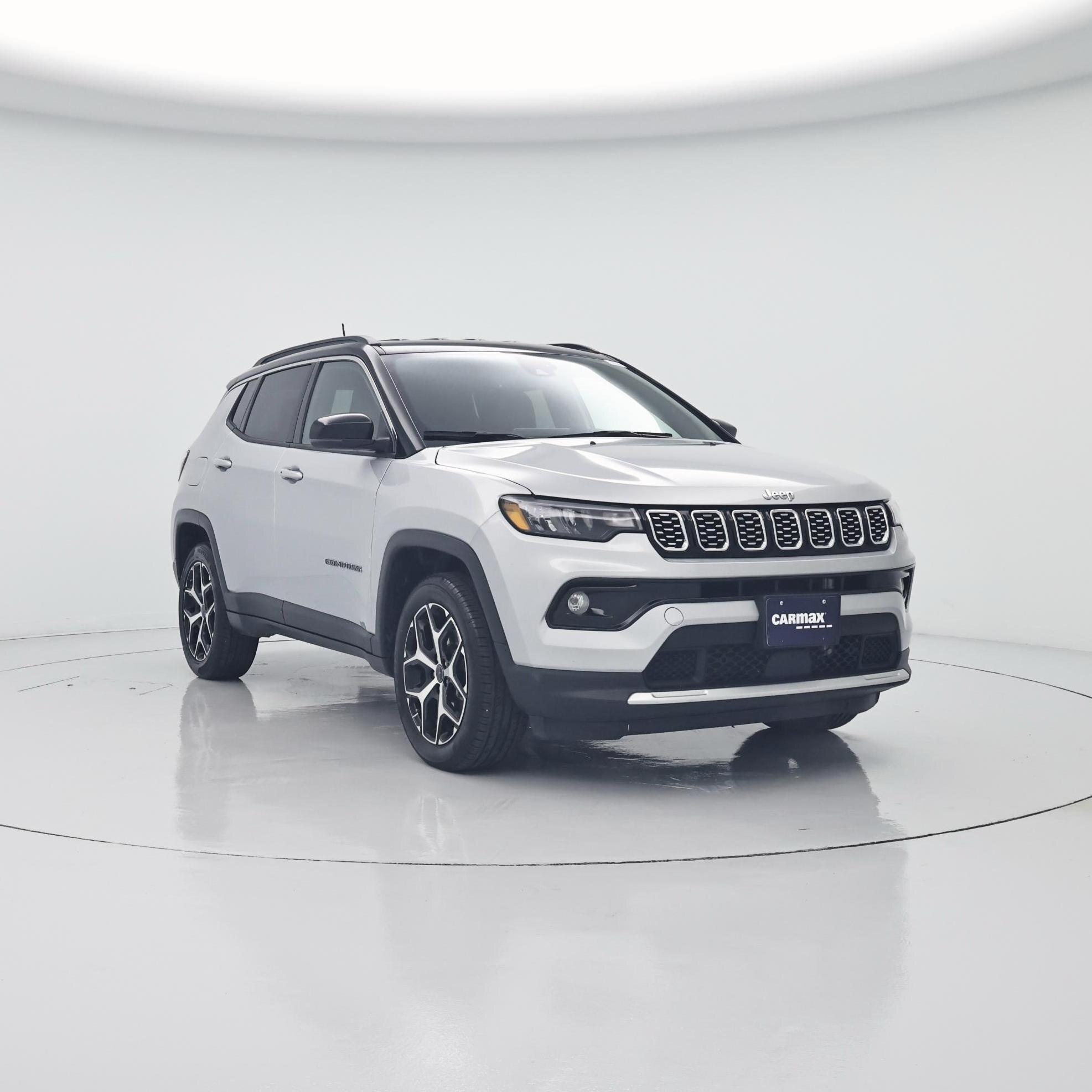 Silver 2025 Jeep Compass SUV / Crossover Four-Wheel Drive Automatic