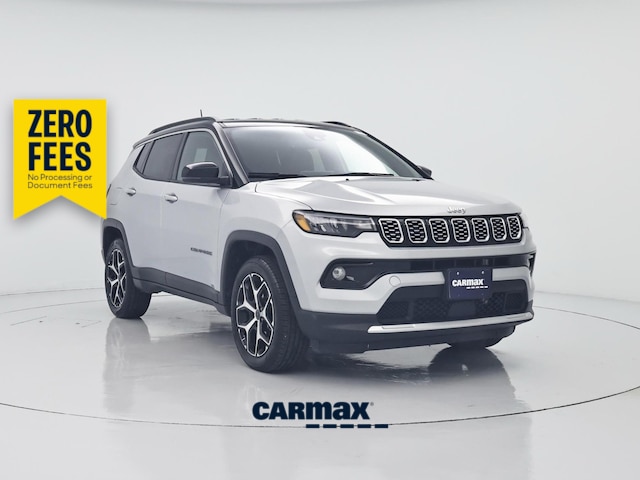 Silver 2025 Jeep Compass SUV / Crossover Four-Wheel Drive Automatic