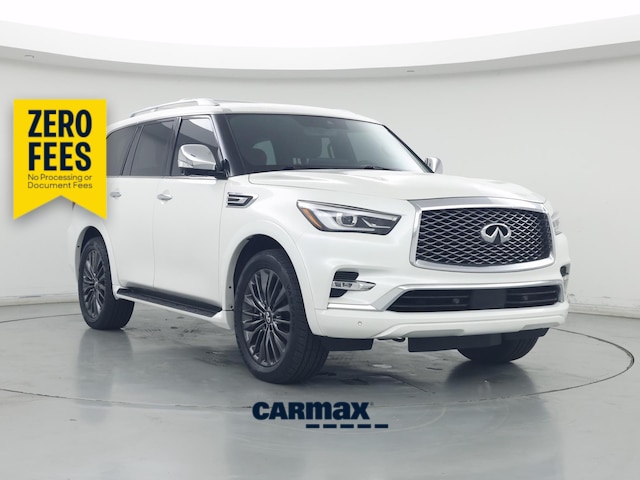 White 2023 INFINITI QX80 SUV / Crossover All-Wheel Drive Automatic