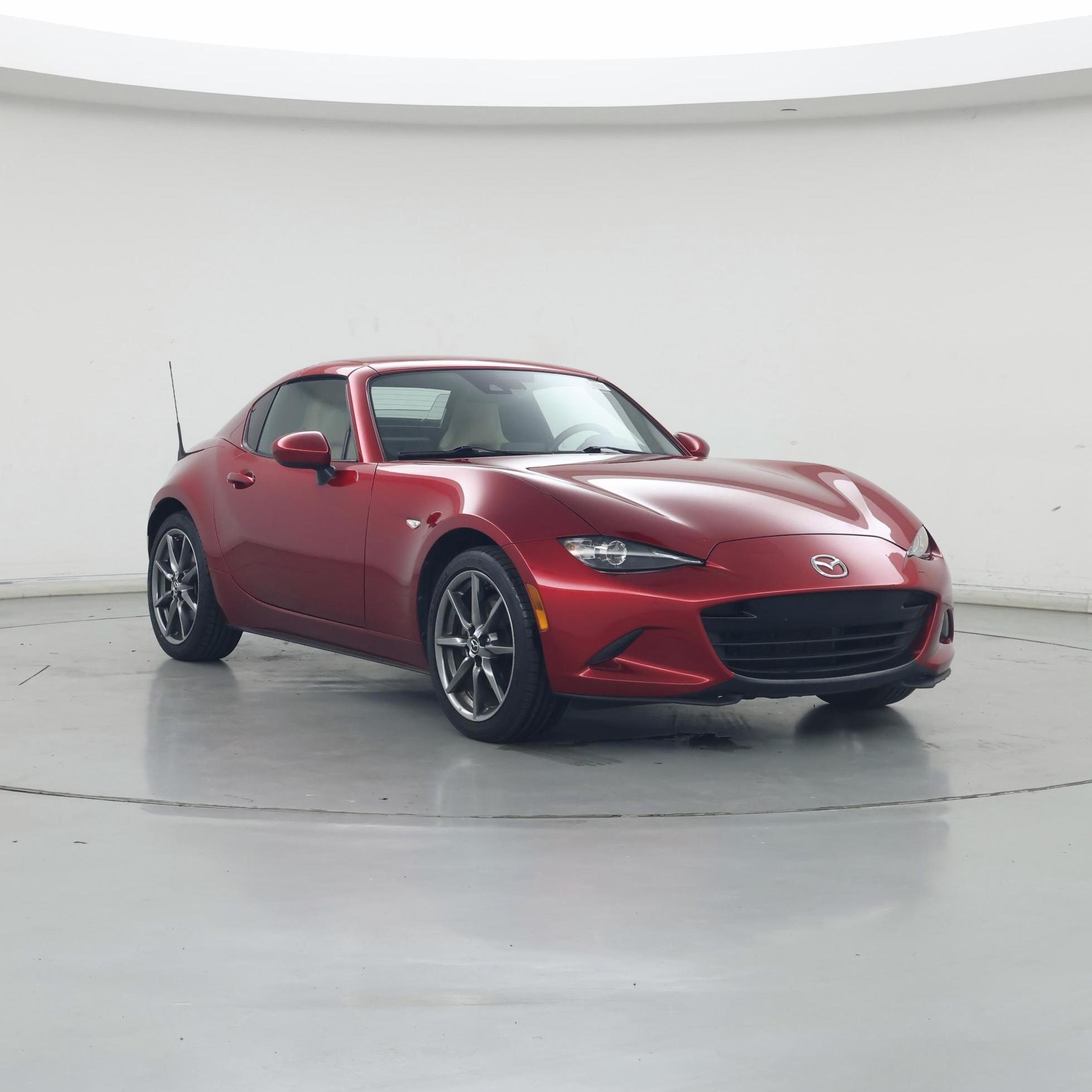 Red 2020 Mazda MX-5 Miata Convertible Rear-Wheel Drive Automatic