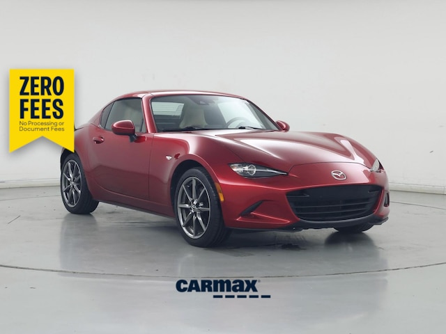 Red 2020 Mazda MX-5 Miata Convertible Rear-Wheel Drive Automatic