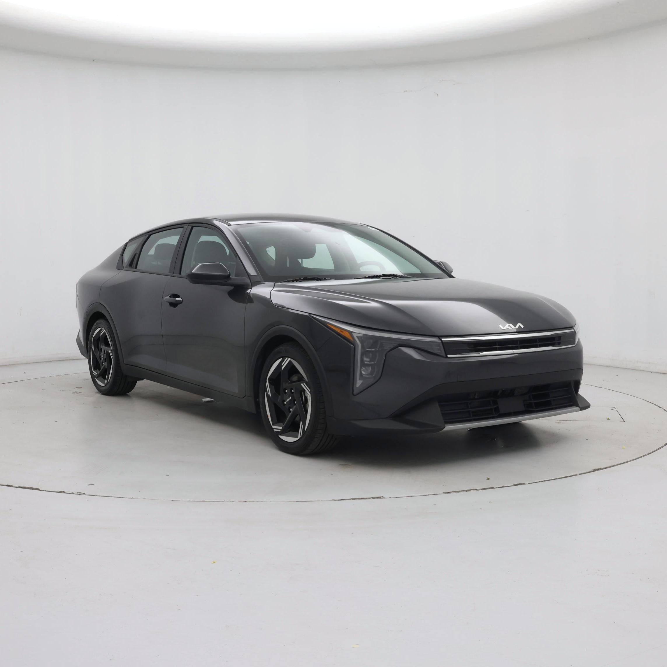 Gray 2025 Kia K4 Sedan Front-Wheel Drive Automatic
