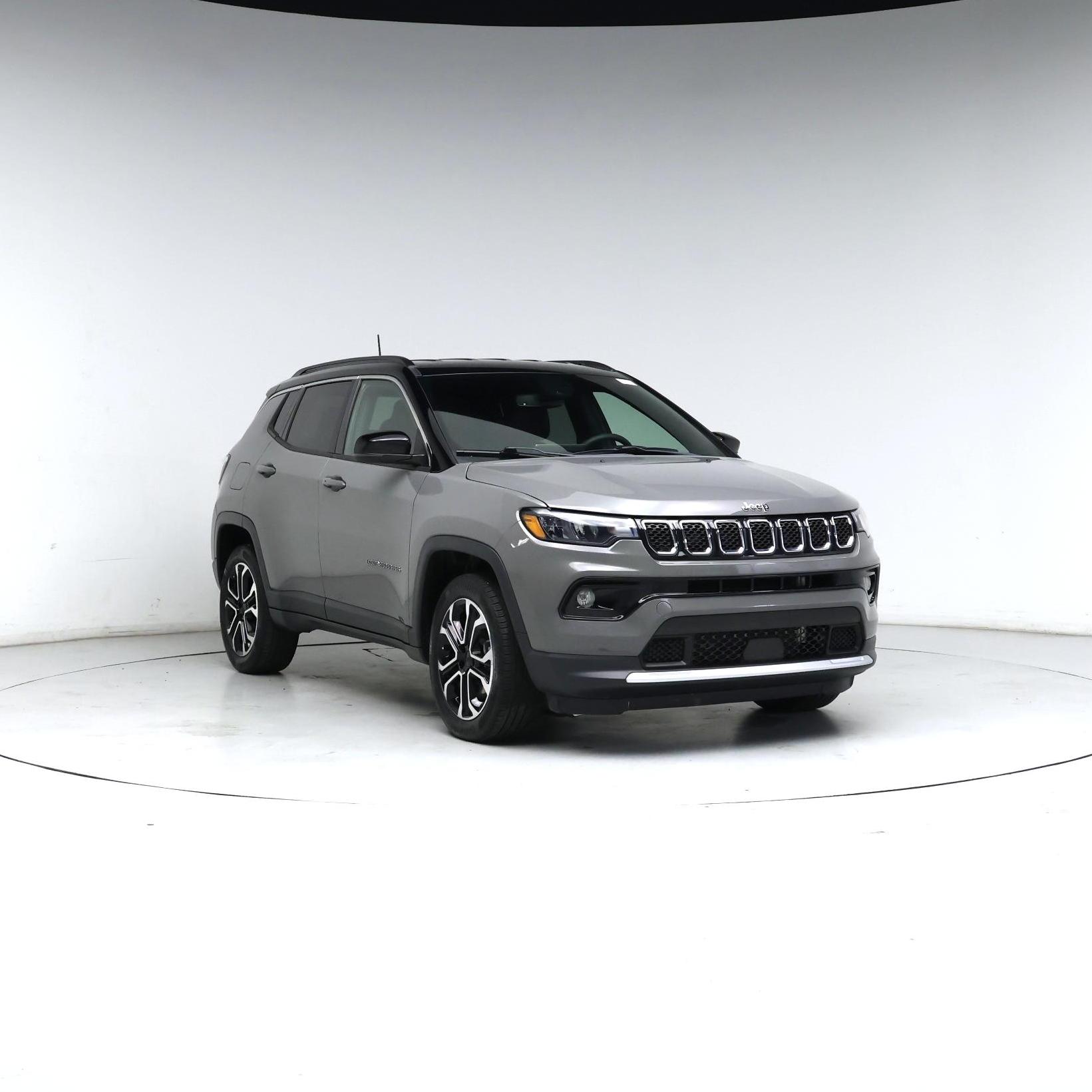 Gray 2023 Jeep Compass SUV / Crossover Four-Wheel Drive Automatic