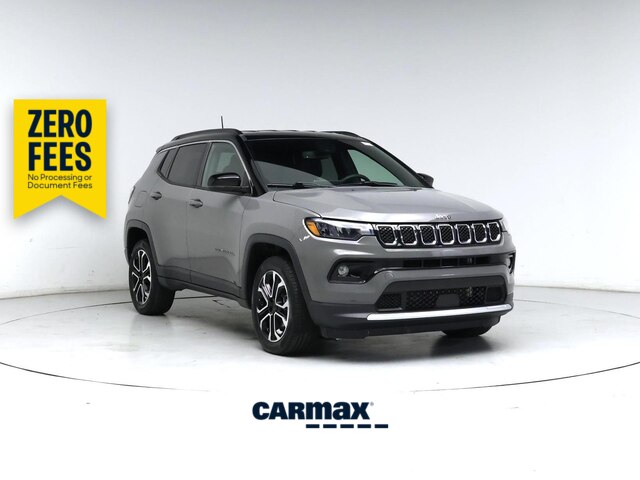 Gray 2023 Jeep Compass SUV / Crossover Four-Wheel Drive Automatic