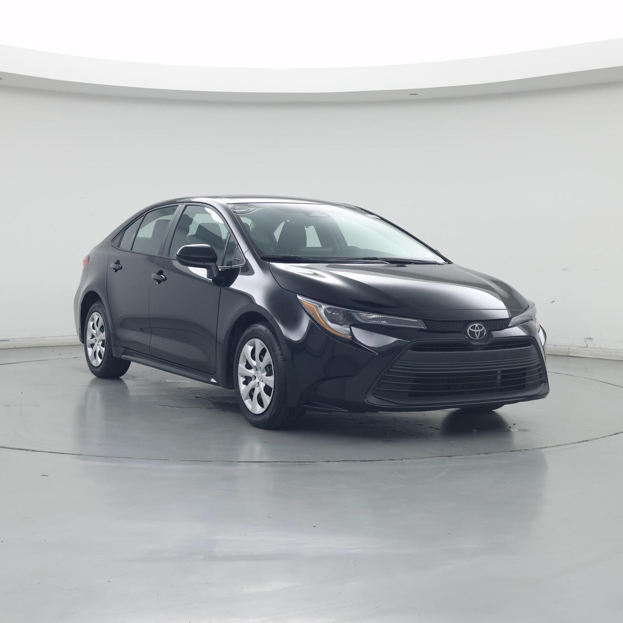 Black 2025 Toyota Corolla Sedan Front-Wheel Drive Automatic