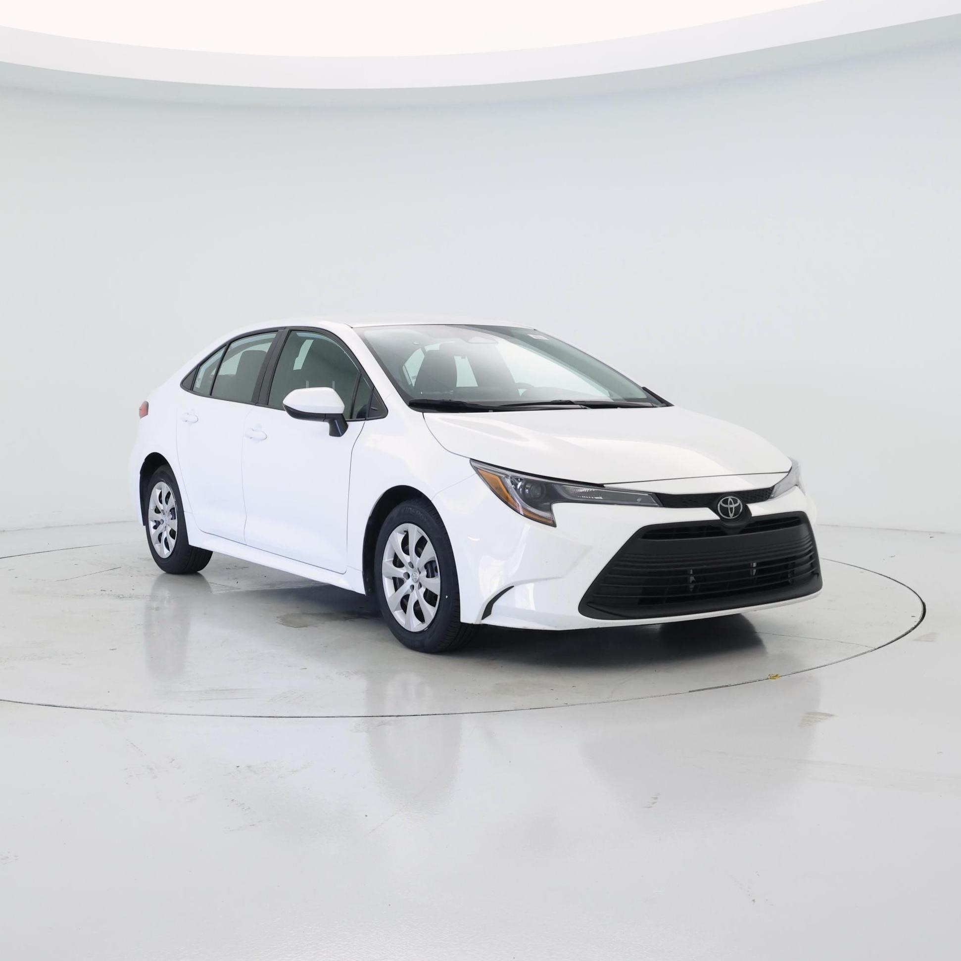 White 2026 Toyota Corolla Sedan Front-Wheel Drive Automatic