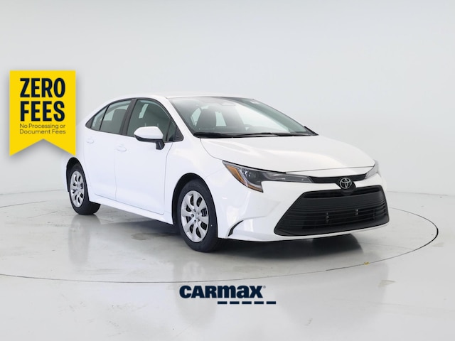 White 2026 Toyota Corolla Sedan Front-Wheel Drive Automatic