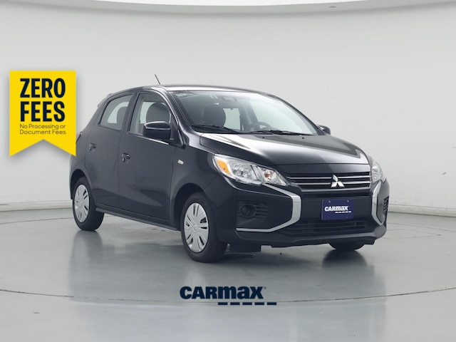 Black 2024 Mitsubishi Mirage Hatchback Front-Wheel Drive Automatic