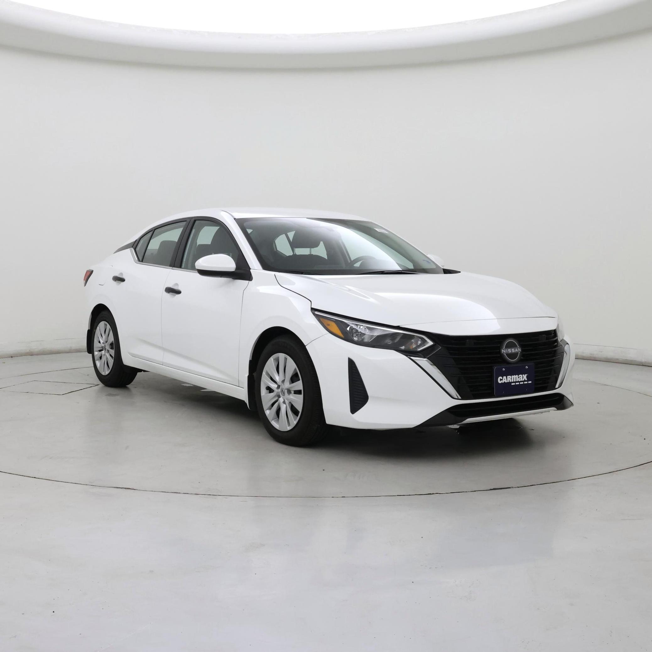 White 2025 Nissan Sentra Sedan Front-Wheel Drive Automatic