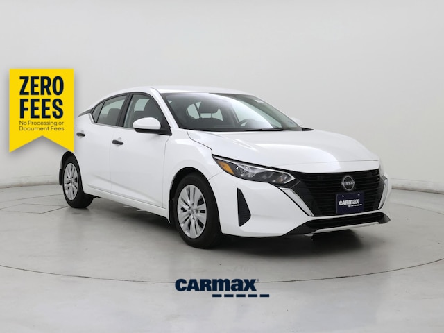 White 2025 Nissan Sentra Sedan Front-Wheel Drive Automatic