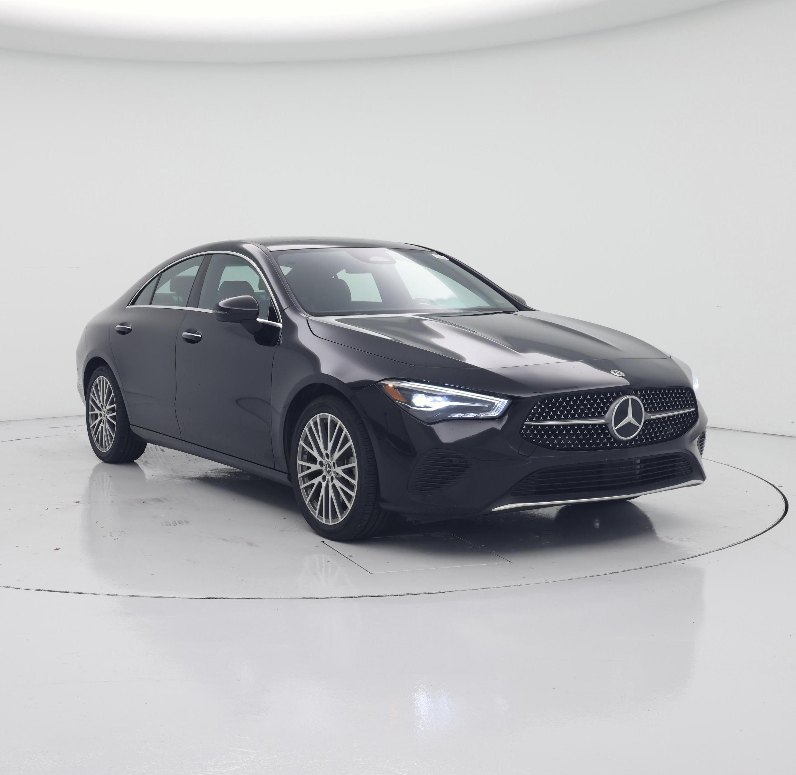 Black 2025 Mercedes-Benz CLA Coupe All-Wheel Drive Automatic