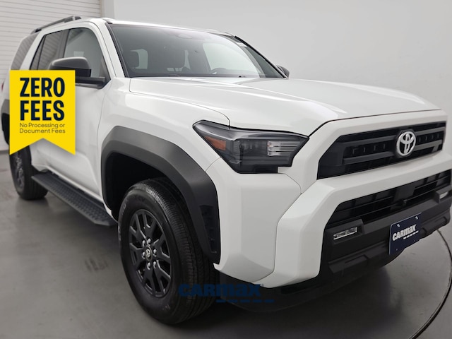 White 2025 Toyota 4Runner SUV / Crossover Four-Wheel Drive Automatic