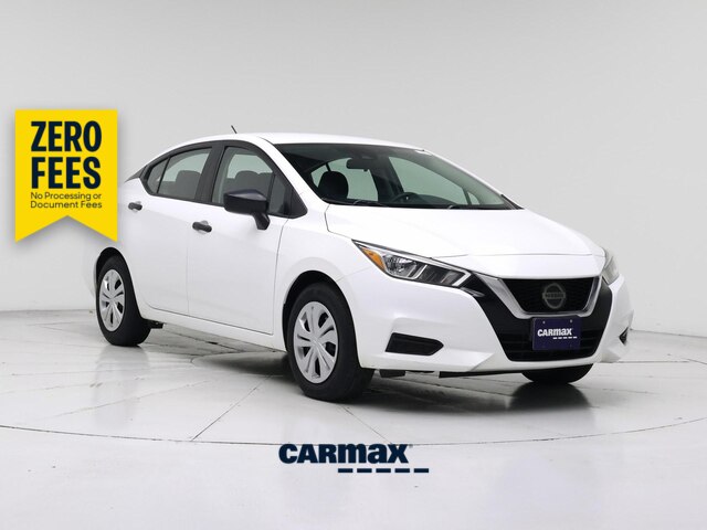 White 2021 Nissan Versa Sedan Front-Wheel Drive Automatic