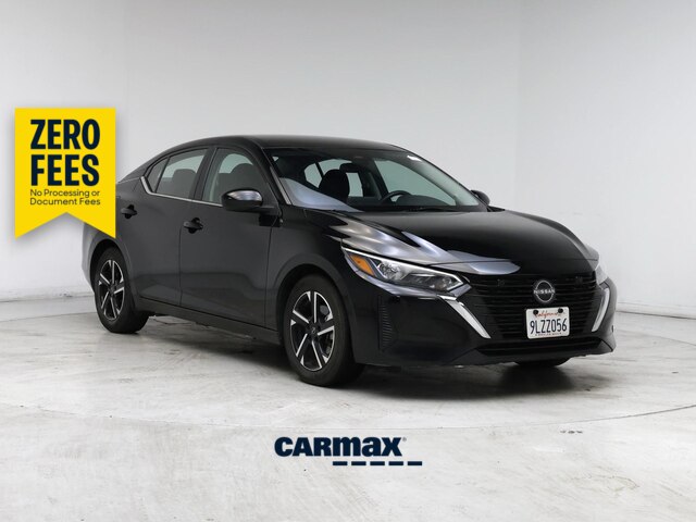 Black 2024 Nissan Sentra Sedan Front-Wheel Drive Automatic