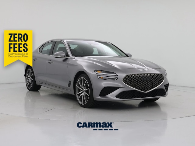 Silver 2026 Genesis G70 Sedan Rear-Wheel Drive Automatic