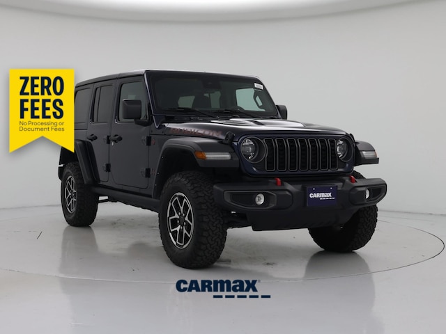 Blue 2025 Jeep Wrangler SUV / Crossover Four-Wheel Drive Automatic