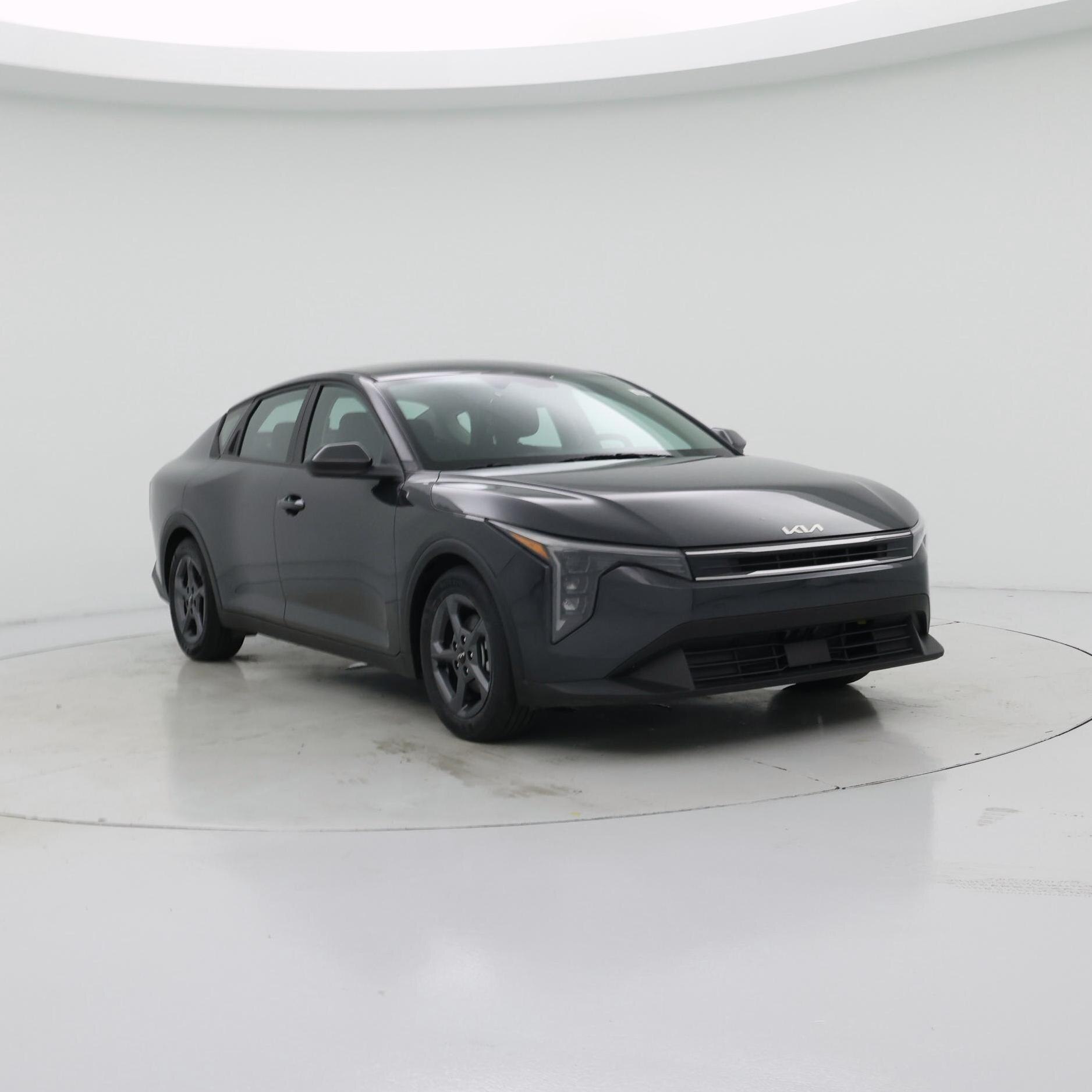 Gray 2025 Kia K4 Sedan Front-Wheel Drive Automatic