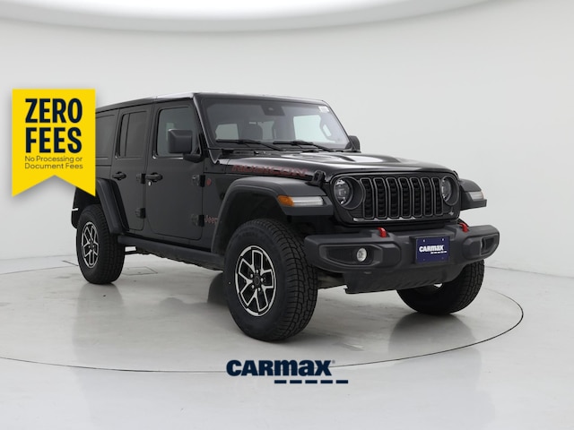 Black 2025 Jeep Wrangler SUV / Crossover Four-Wheel Drive Automatic