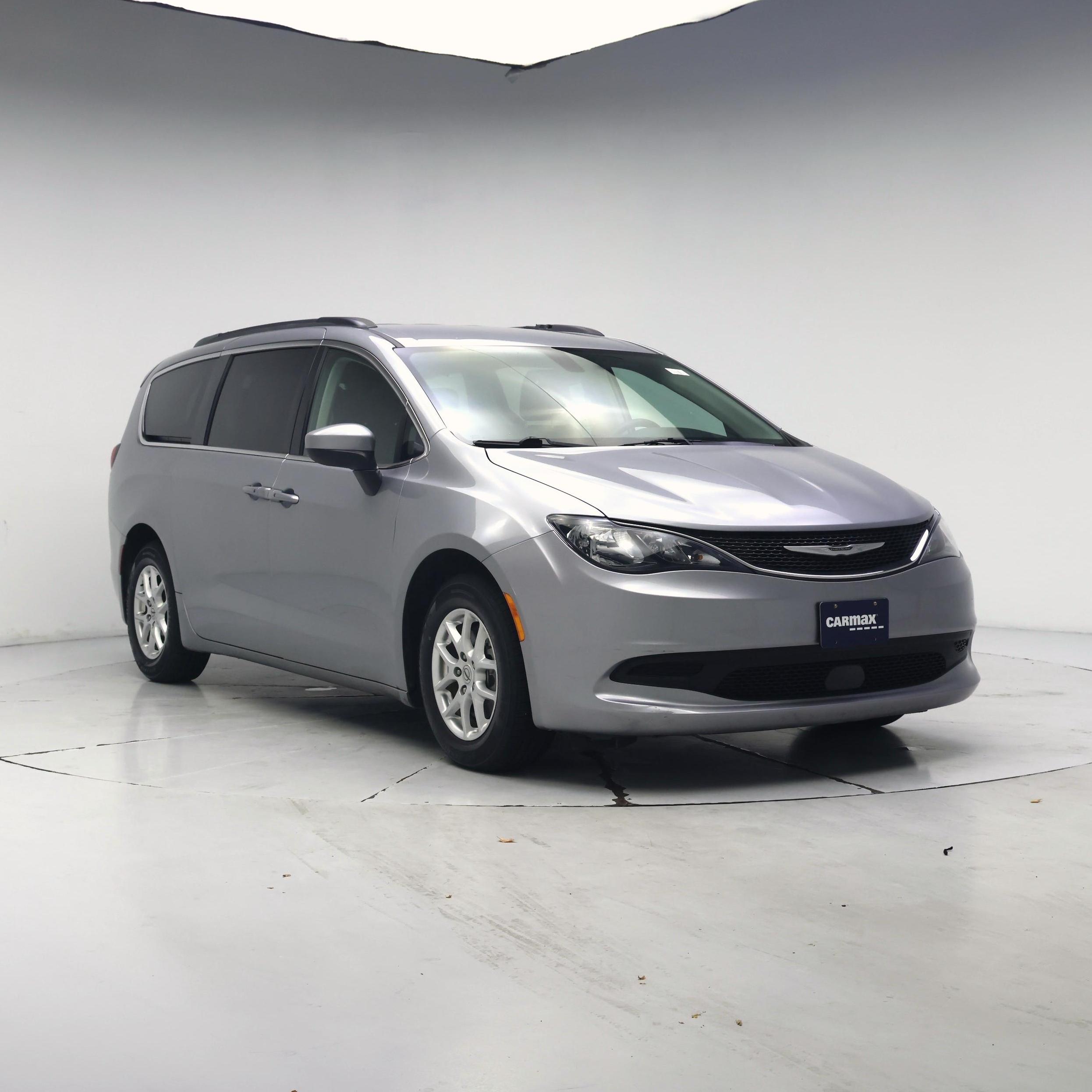 Silver 2021 Chrysler Voyager Minivan Front-Wheel Drive Automatic