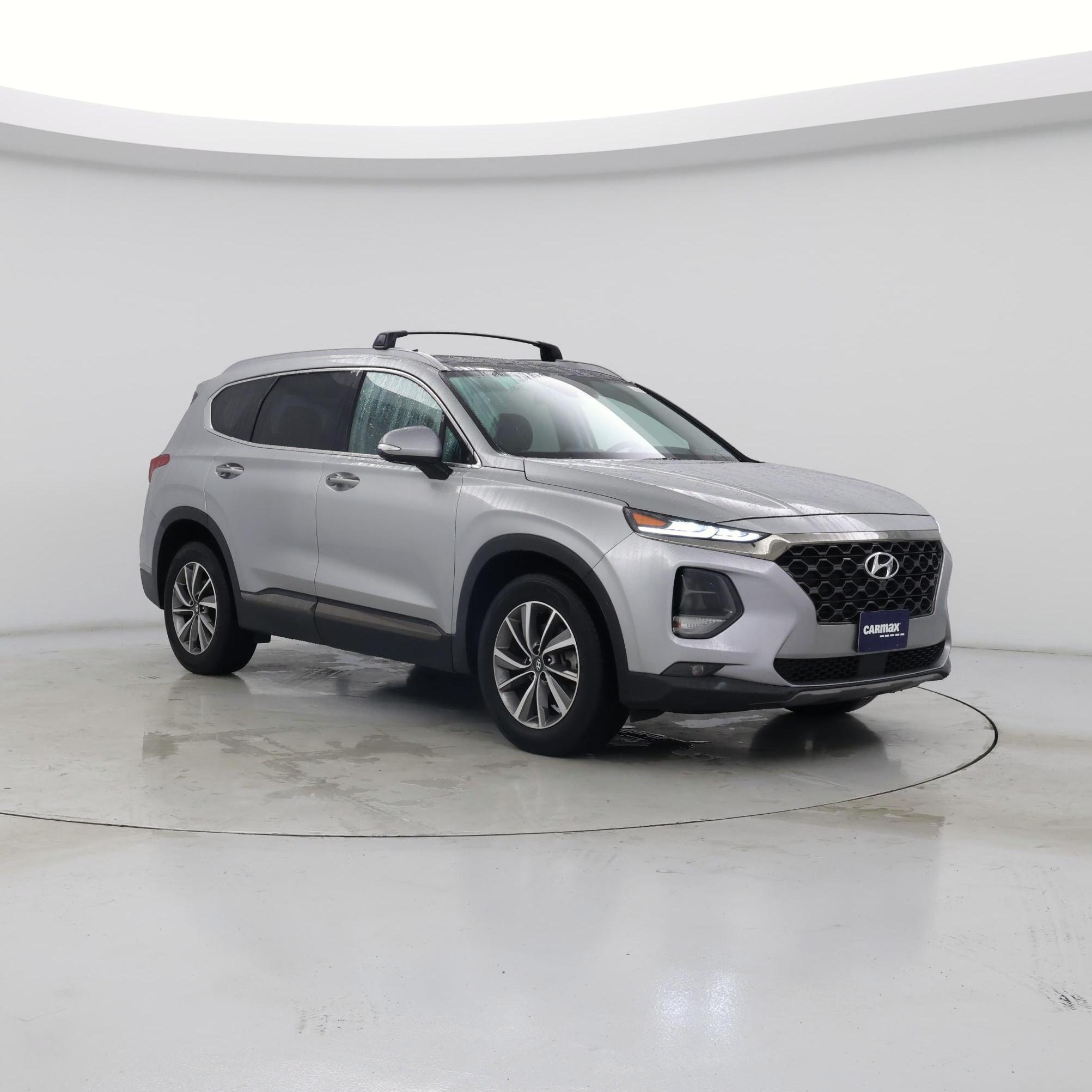 Silver 2020 Hyundai Santa Fe SUV / Crossover All-Wheel Drive Automatic