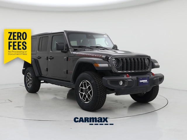Gray 2025 Jeep Wrangler SUV / Crossover Four-Wheel Drive Automatic