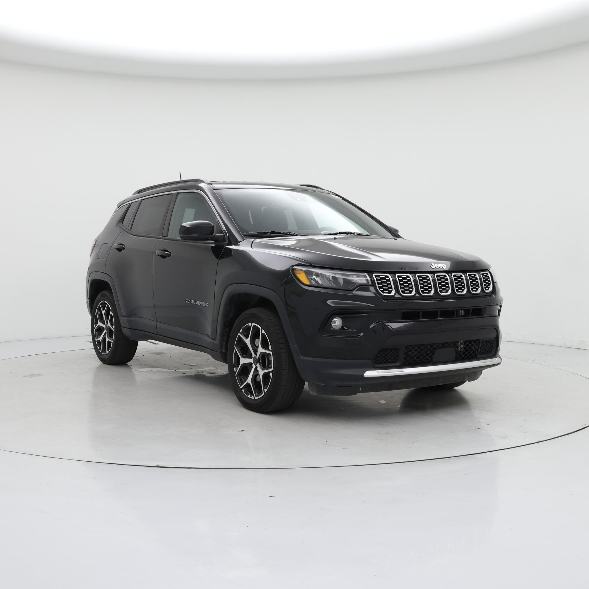 Black 2025 Jeep Compass SUV / Crossover Four-Wheel Drive Automatic