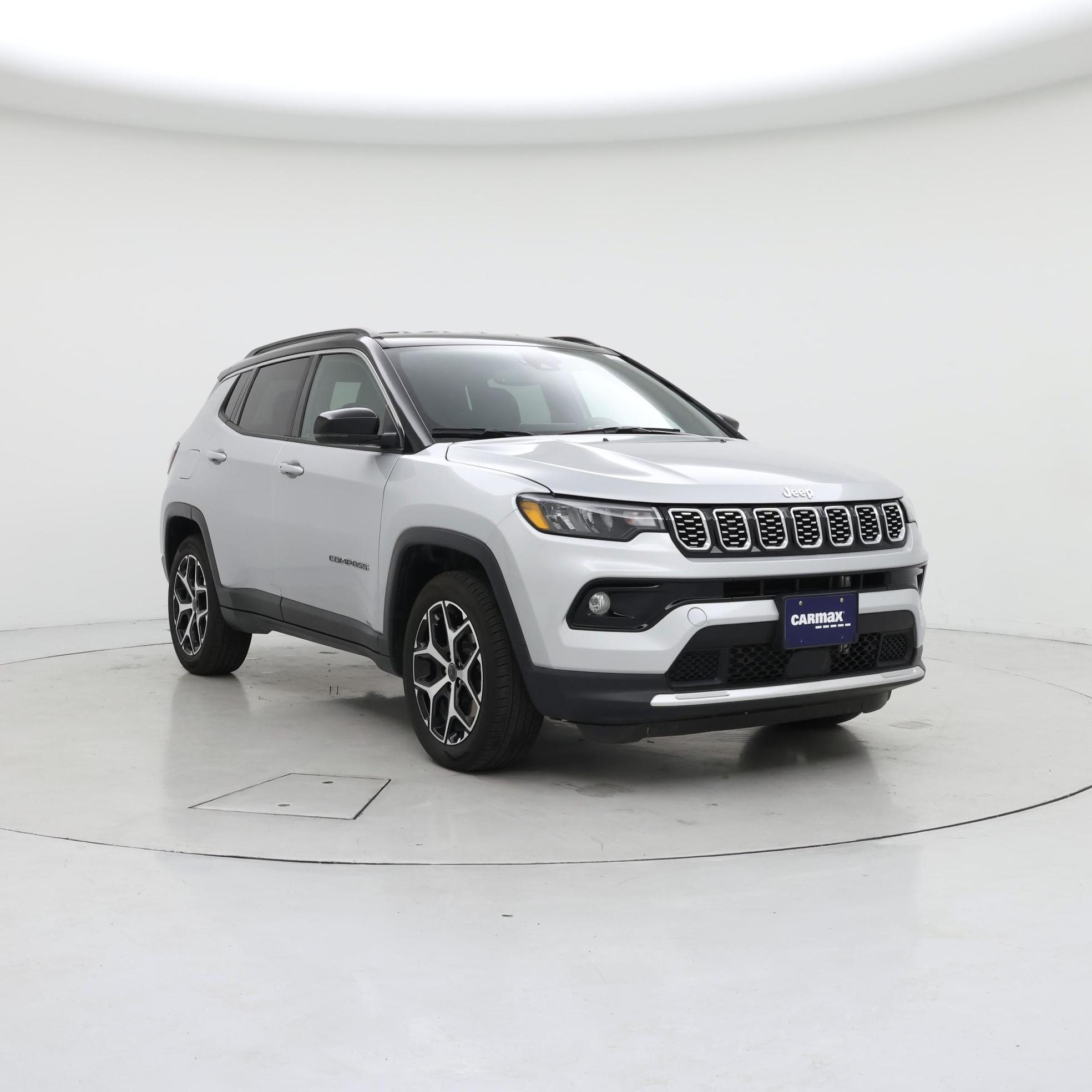 Silver 2025 Jeep Compass SUV / Crossover Four-Wheel Drive Automatic