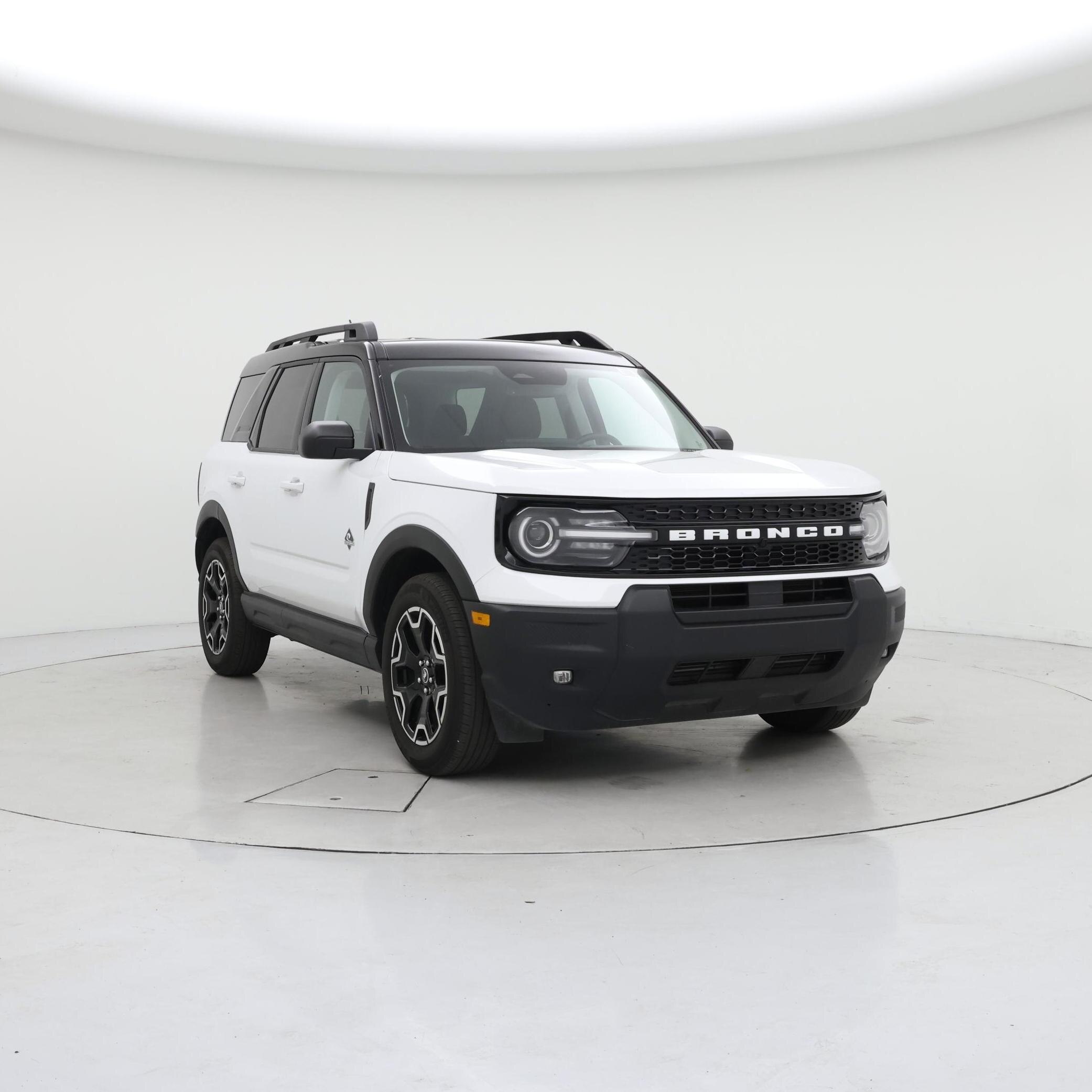 White 2025 Ford Bronco Sport SUV / Crossover All-Wheel Drive Automatic