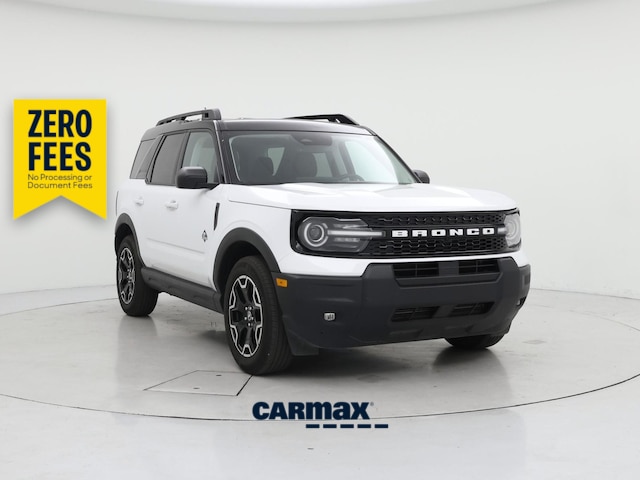 White 2025 Ford Bronco Sport SUV / Crossover All-Wheel Drive Automatic
