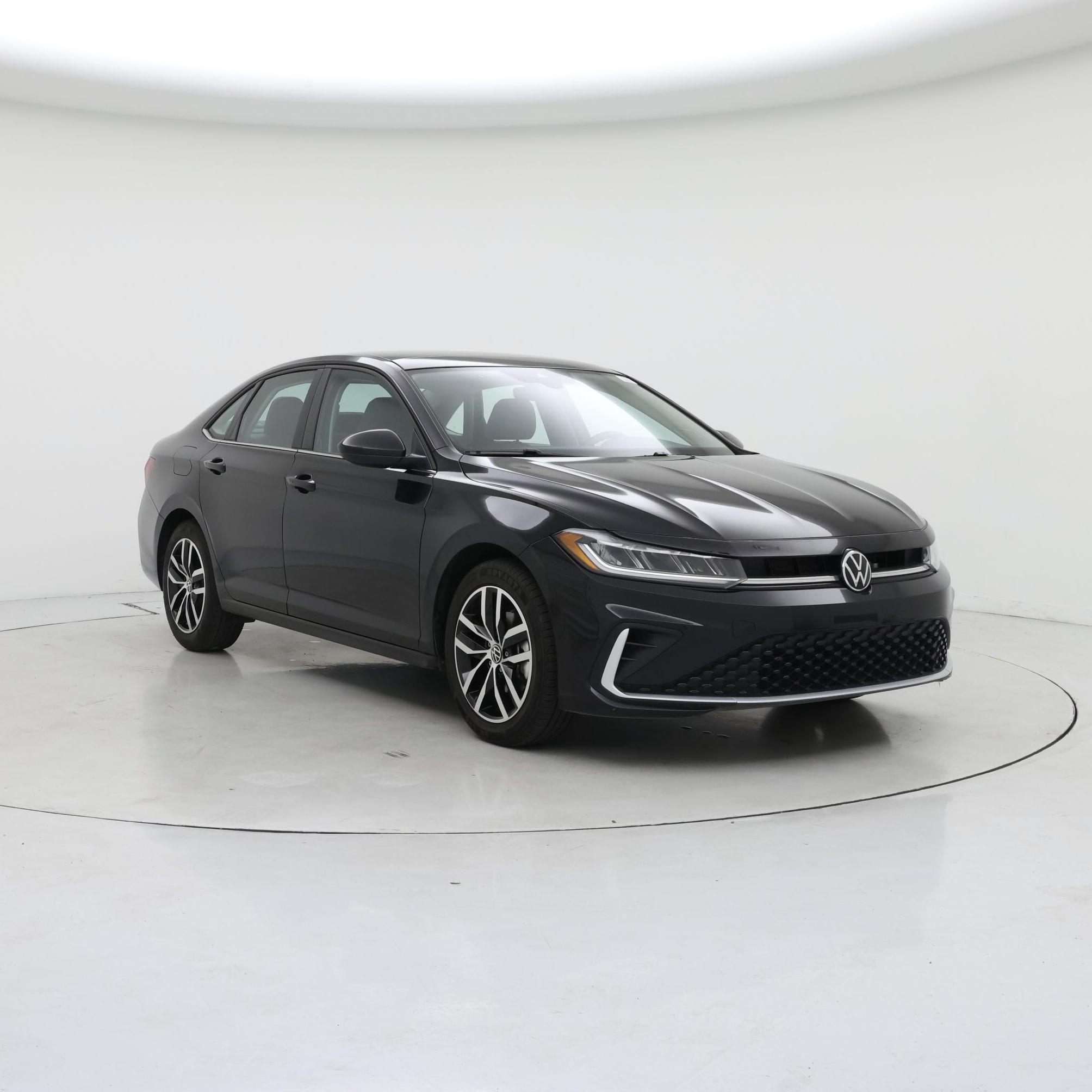 Black 2025 Volkswagen Jetta Sedan Front-Wheel Drive Automatic