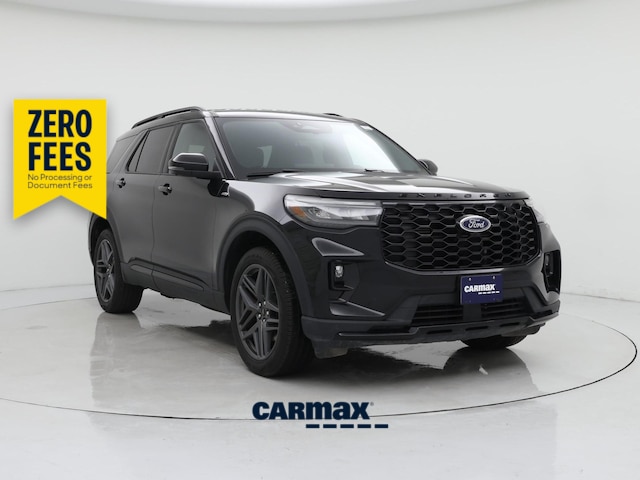 Black 2025 Ford Explorer SUV / Crossover All-Wheel Drive Automatic
