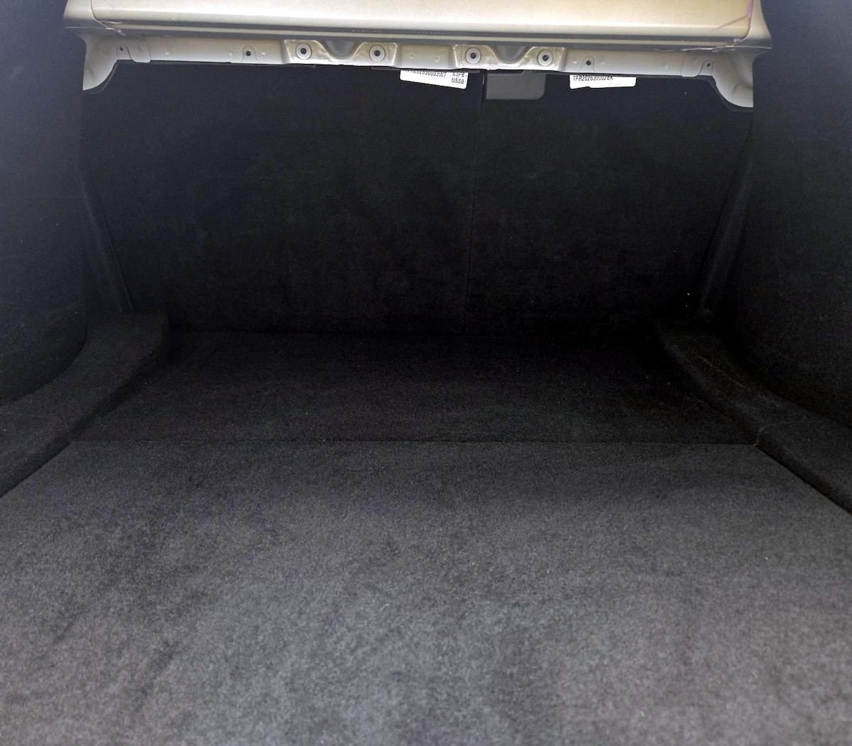 Trunk/Cargo (Seats Up)