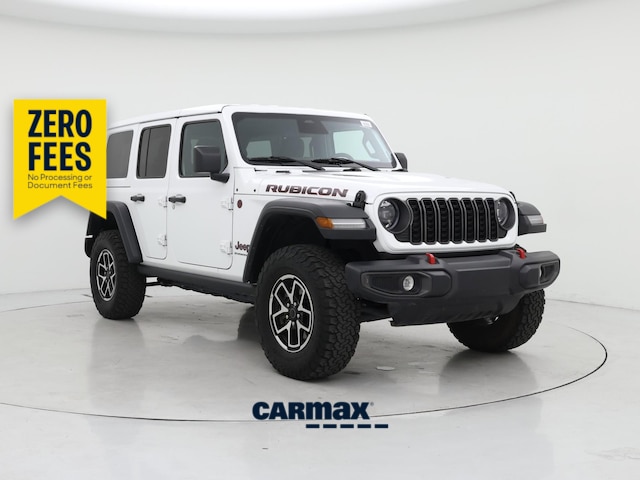 White 2025 Jeep Wrangler SUV / Crossover Four-Wheel Drive Automatic