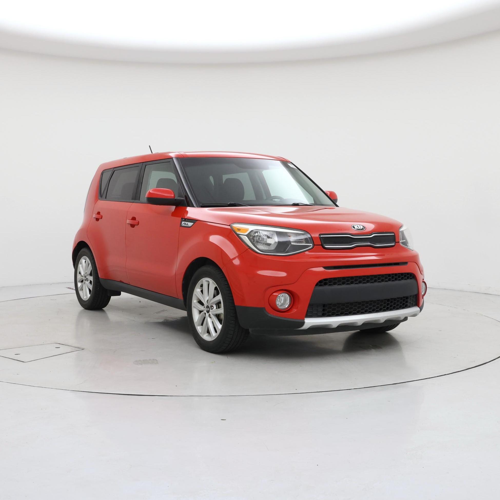 Red 2018 Kia Soul Wagon Front-Wheel Drive Automatic
