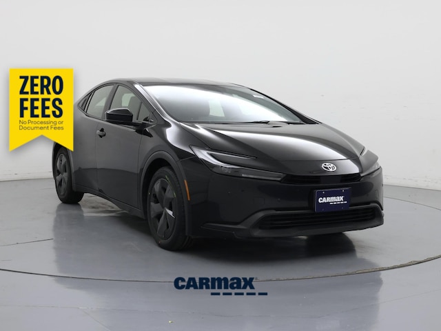 Black 2025 Toyota Prius Hatchback Front-Wheel Drive Automatic